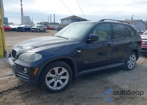 2008 BMW X5 4.8I из США, поврежденный, VIN 5UXFE83538L161713